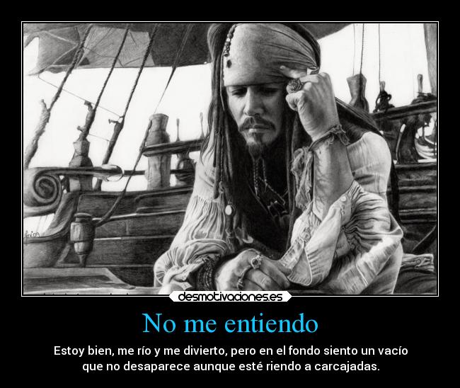 No me entiendo -