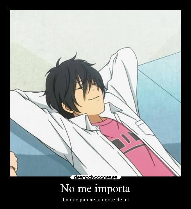 No me importa - 