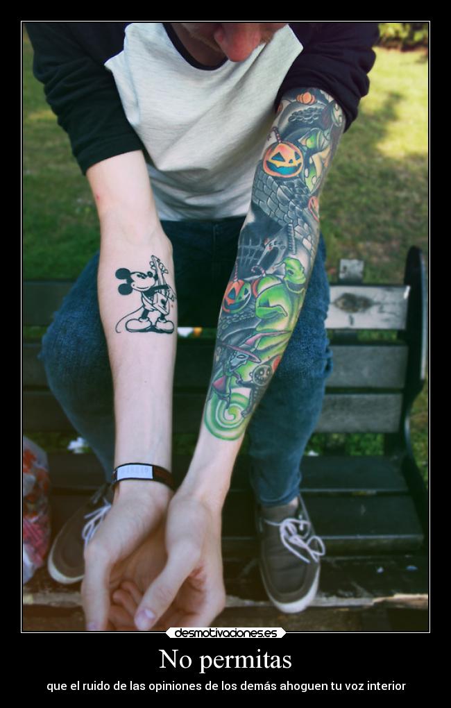 No permitas - que el ruido de las opiniones de los demás ahoguen tu voz interior