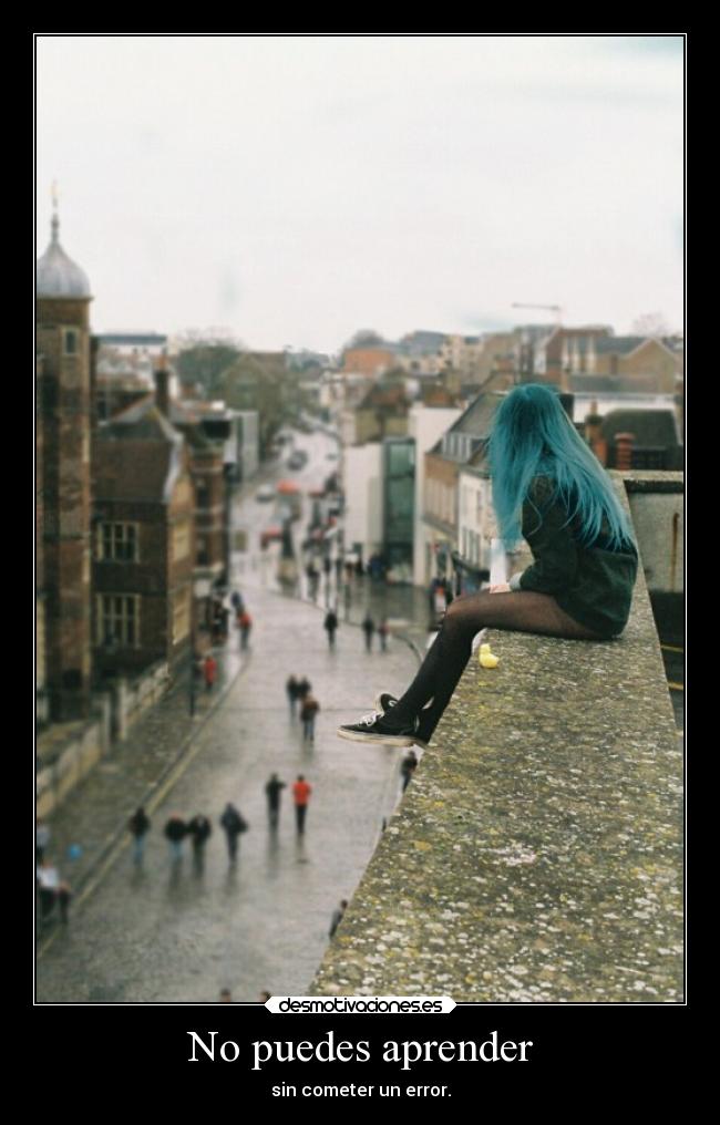 No puedes aprender - 