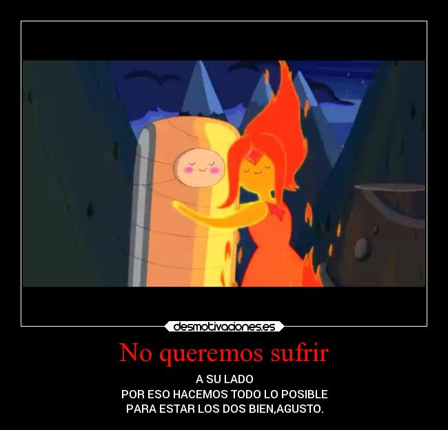 No queremos sufrir - 