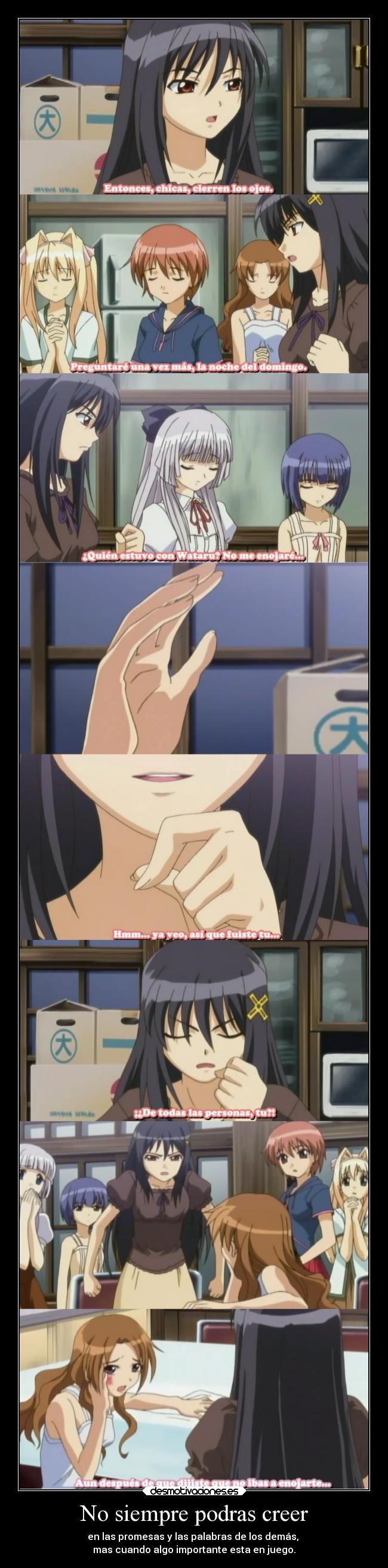 No siempre podras creer - 