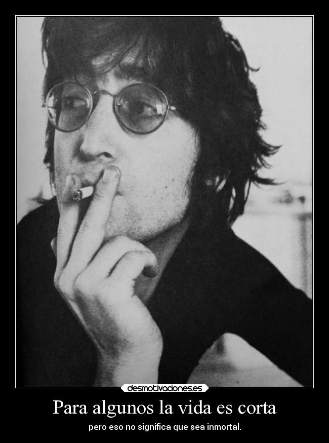 Para algunos la vida es corta - 