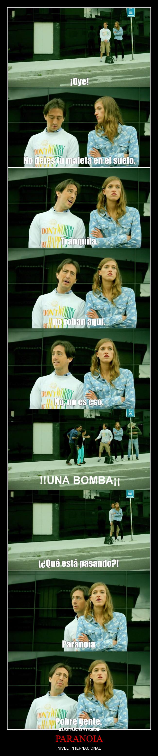 PARANOIA - NIVEL: INTERNACIONAL