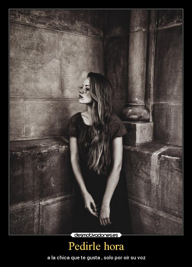 Pedirle hora -