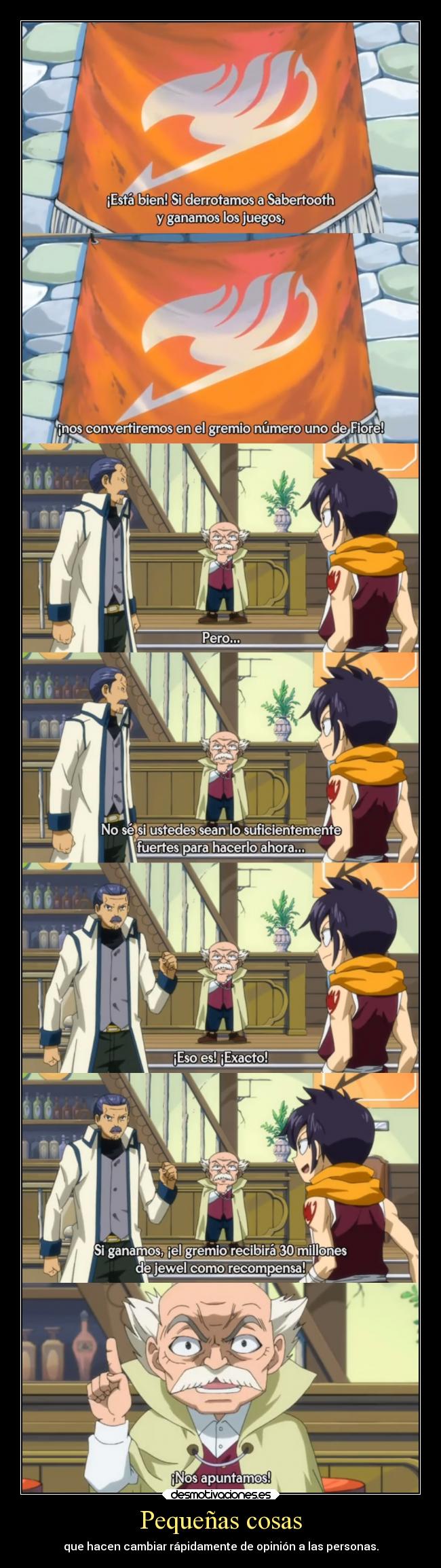 carteles fairy tail makarov macao romero jewel clandominadores ejercitodemar desmotivaciones