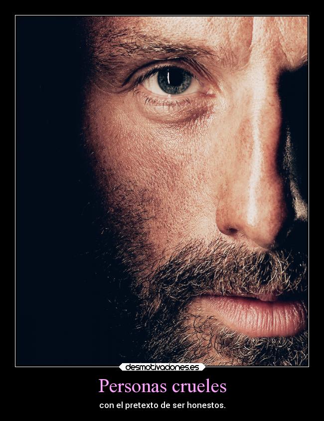Personas crueles - 