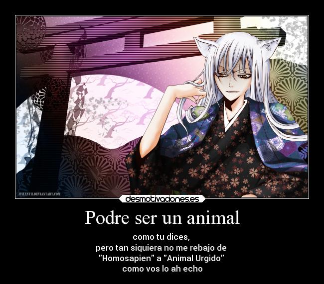 Podre ser un animal - 