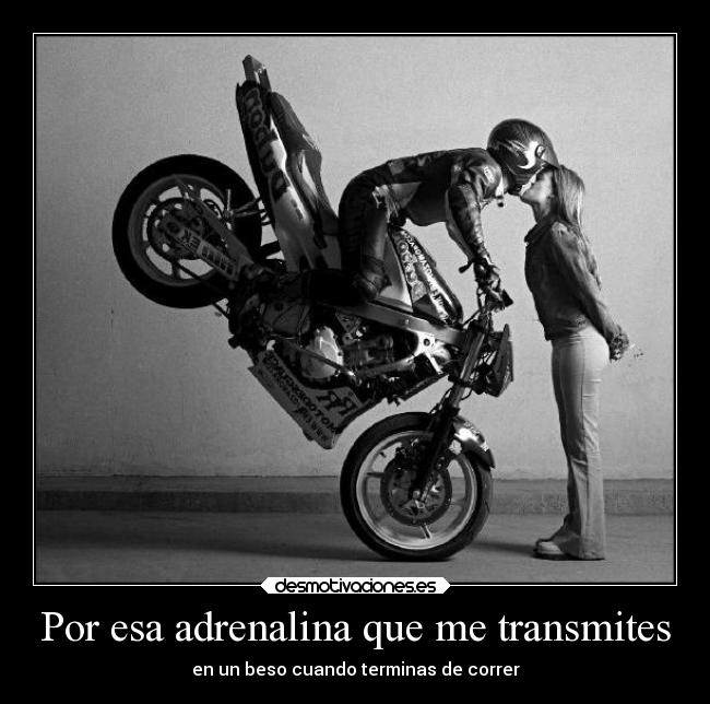 carteles motos amor novios desmotivaciones