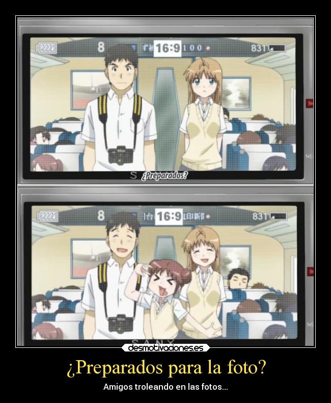 ¿Preparados para la foto? - Amigos troleando en las fotos...