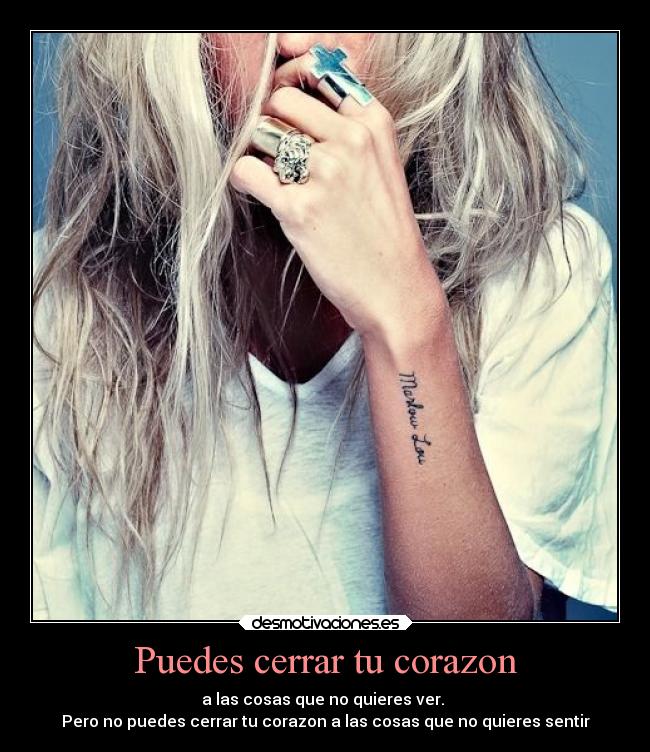 Puedes cerrar tu corazon - 