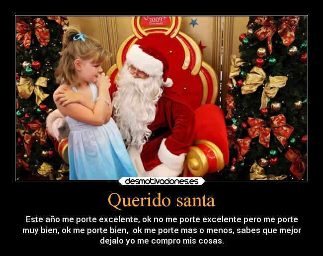 Querido santa -