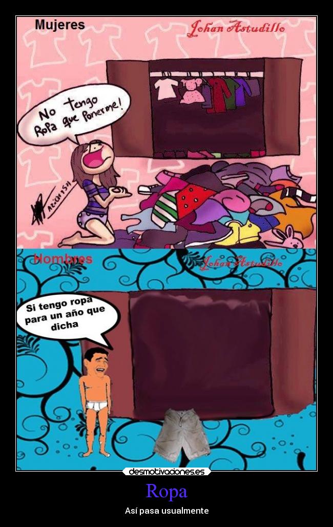 Ropa - Así pasa usualmente