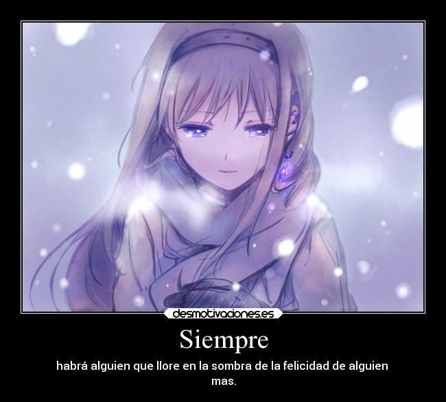 carteles anime mahou shoujo madoka magica akemi homura desmotivaciones