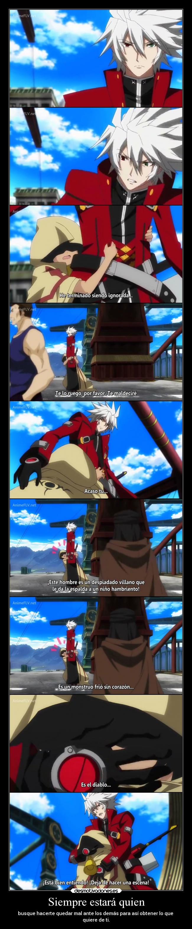 Siempre estará quien -