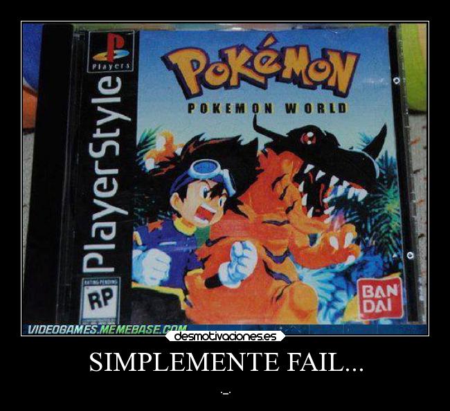 SIMPLEMENTE FAIL... - ._.