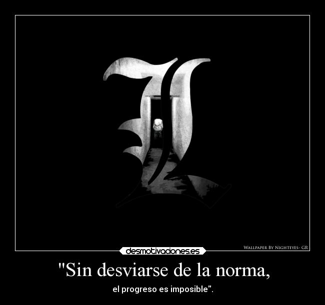 carteles anime death note para progresar que acaparar otras reglas desmotivaciones