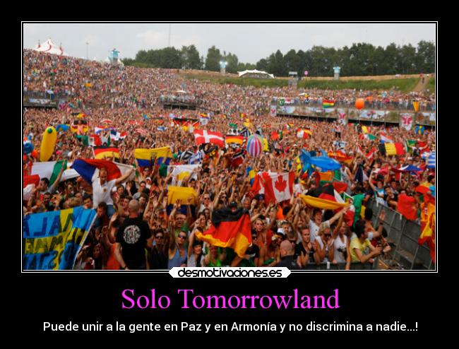 Solo Tomorrowland -