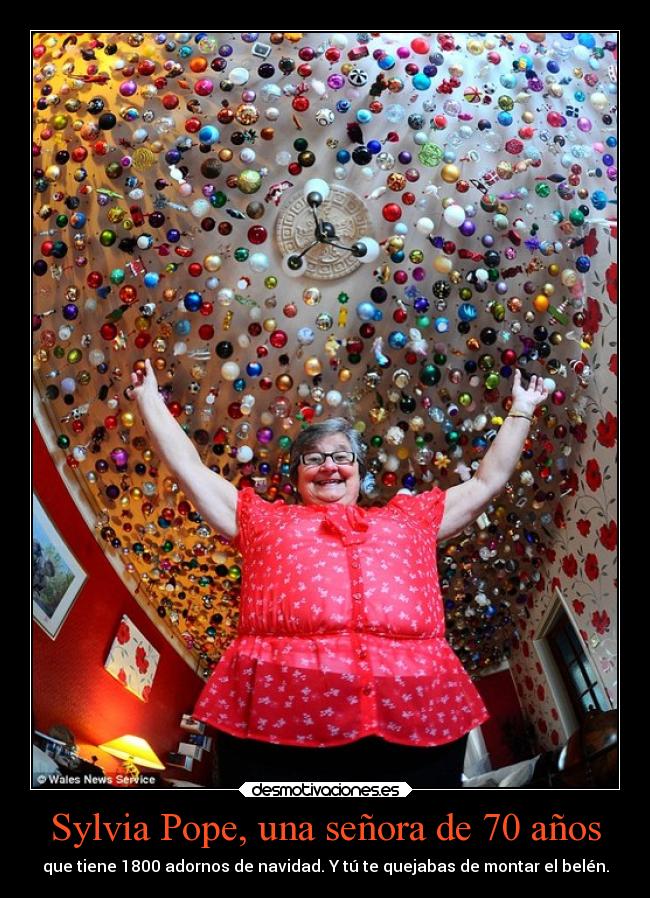 Sylvia Pope, una señora de 70 años - 