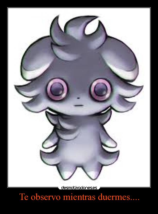 Te observo mientras duermes.... -