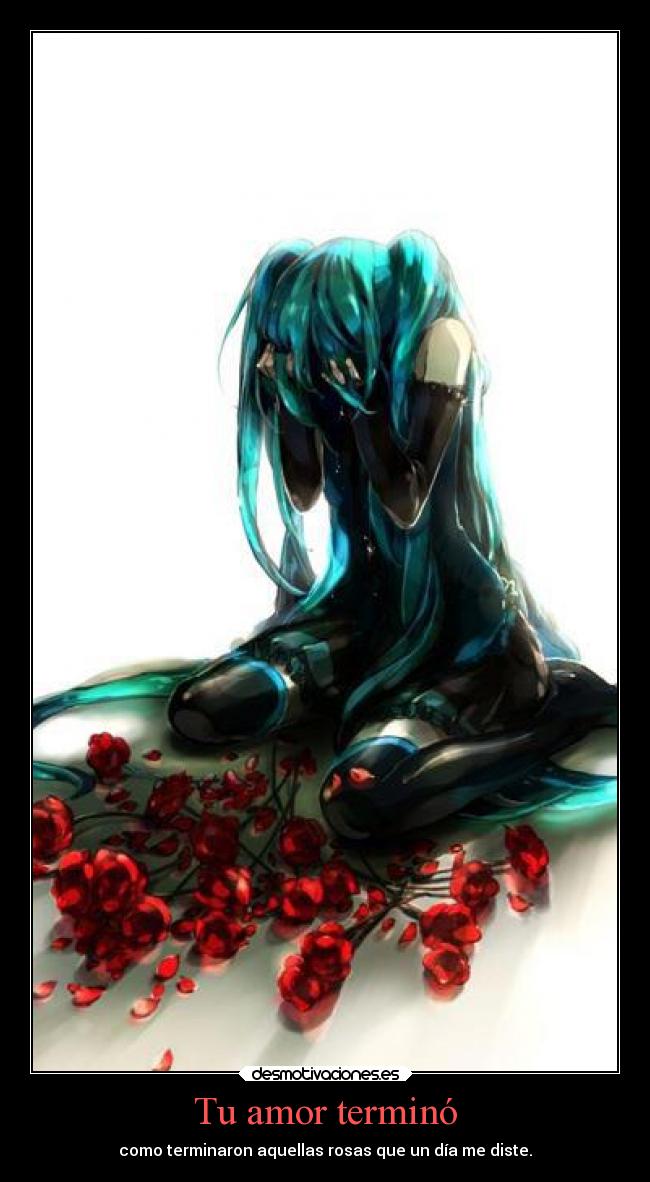 Tu amor terminó - 
