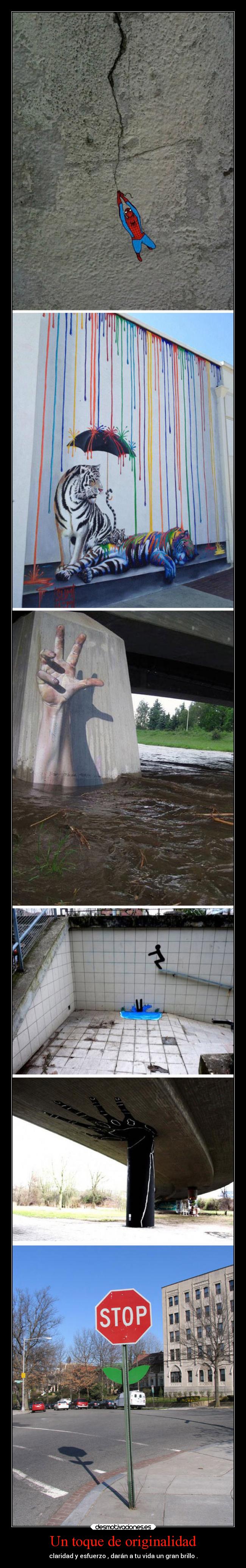 Un toque de originalidad -