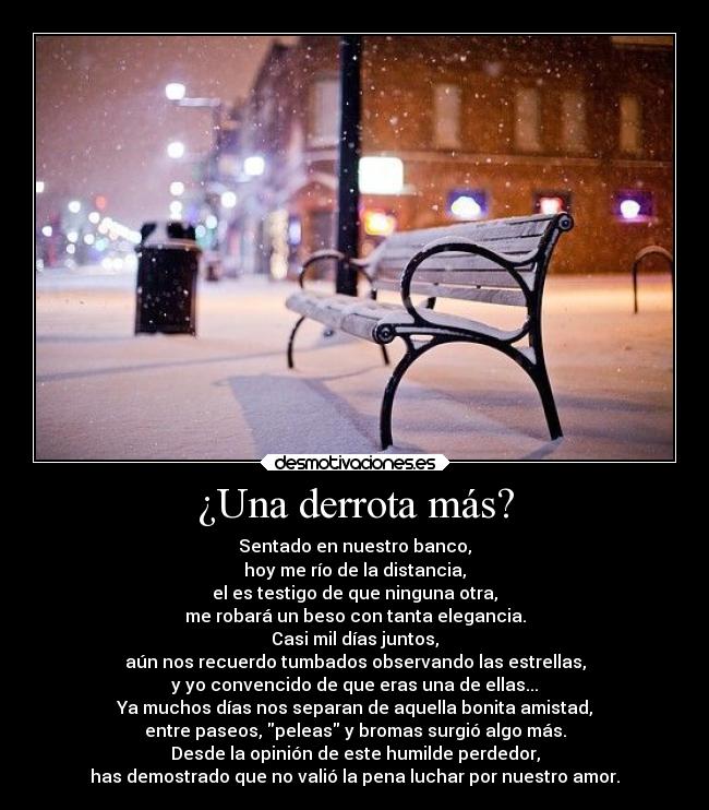 ¿Una derrota más? - 