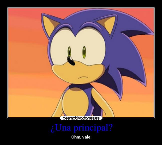 ¿Una principal? - 