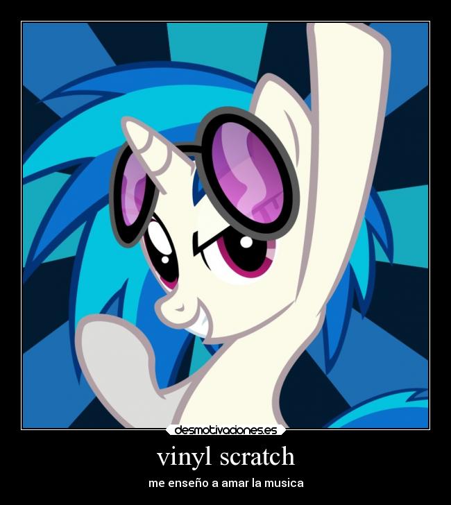vinyl scratch - 
