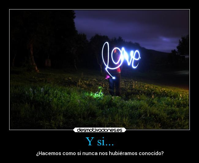 Y si... - 