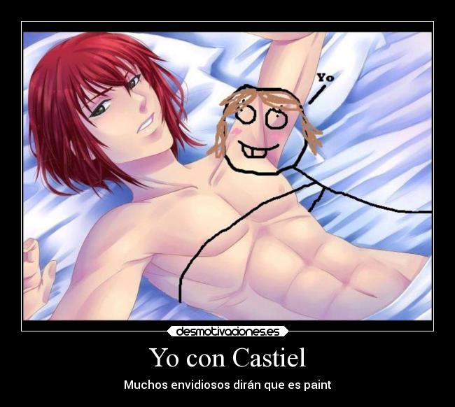 Yo con Castiel - 