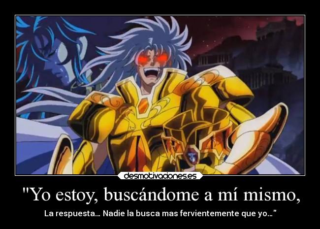 carteles cita saga gemenis saint seiya clasico desmotivaciones