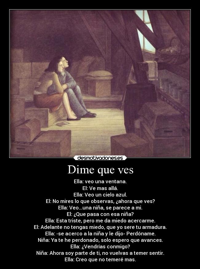 Dime que ves - 