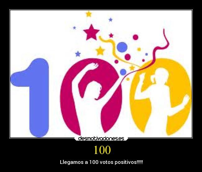100 - Llegamos a 100 votos positivos!!!!!