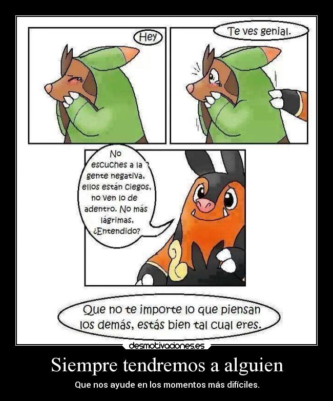 Siempre tendremos a alguien -