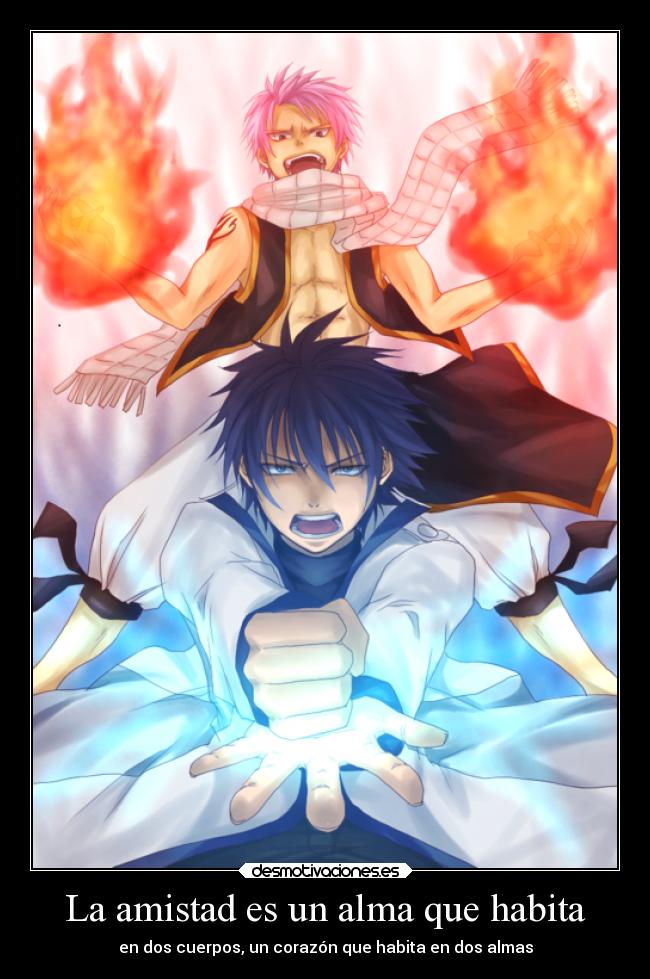 La amistad es un alma que habita - en dos cuerpos, un corazón que habita en dos almas