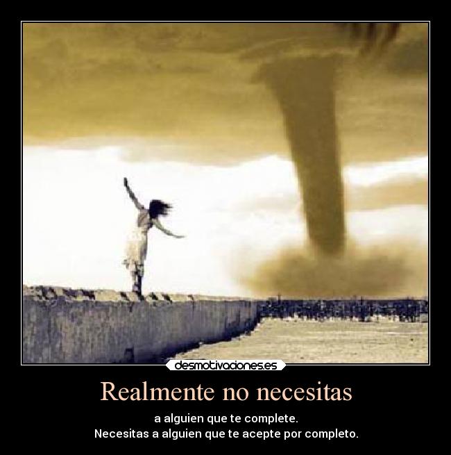 Realmente no necesitas - 