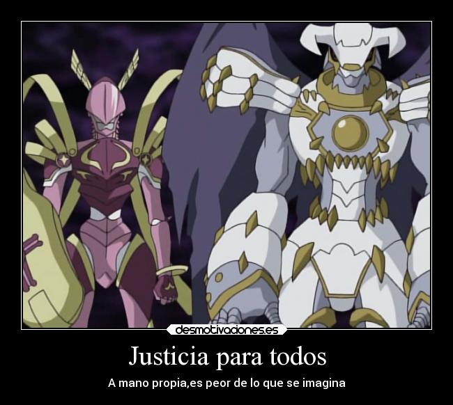 Justicia para todos - A mano propia,es peor de lo que se imagina