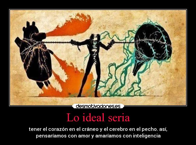 Lo ideal seria -