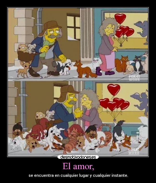 El amor, - 