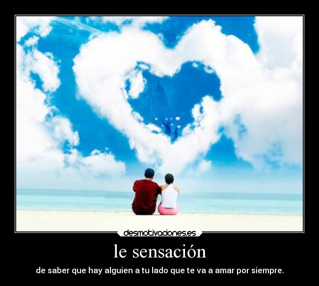 le sensación -