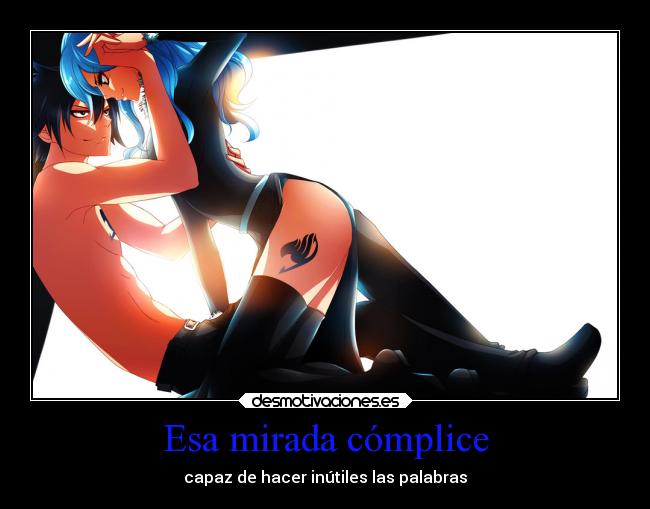 Esa mirada cómplice -
