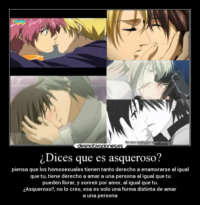 ¿Dices que es asqueroso? -