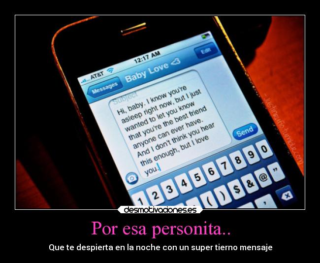 Por esa personita.. - 