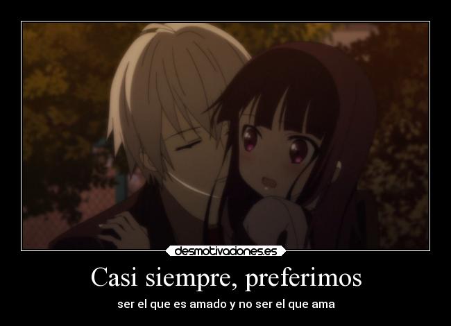 Casi siempre, preferimos -