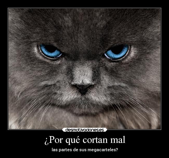 ¿Por qué cortan mal - 