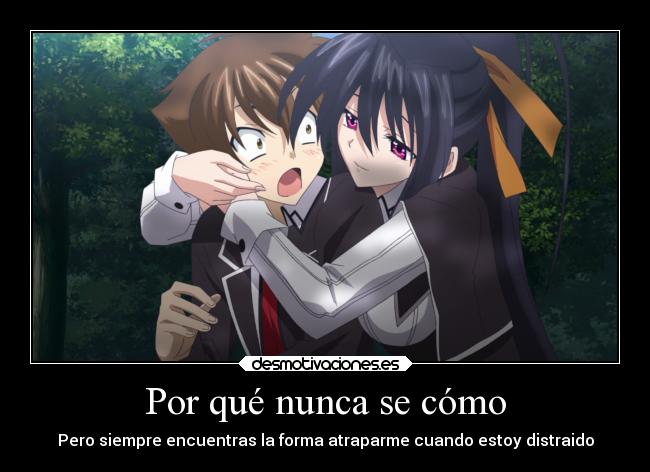 Por qué nunca se cómo -