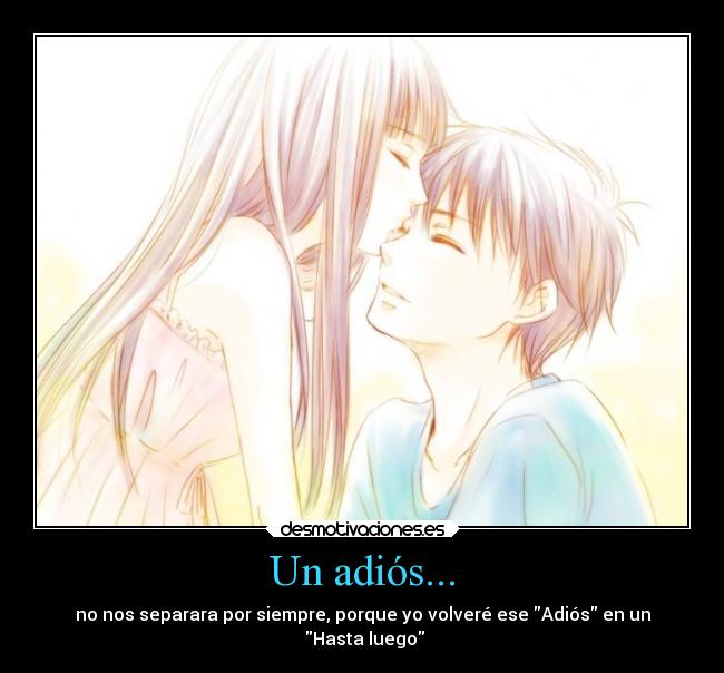 Un adiós... -