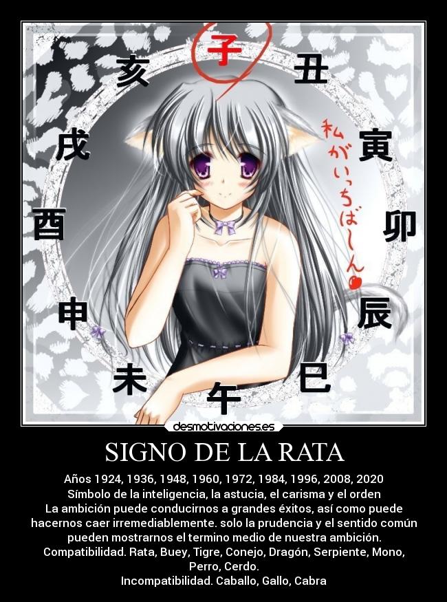 carteles anime amor alegria religion horoscopo zodiaco chino consejo desmotivaciones
