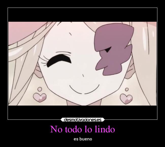 No todo lo lindo -